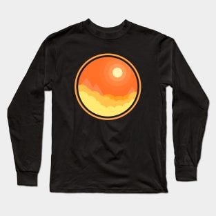 Sunset Above The Clouds Long Sleeve T-Shirt